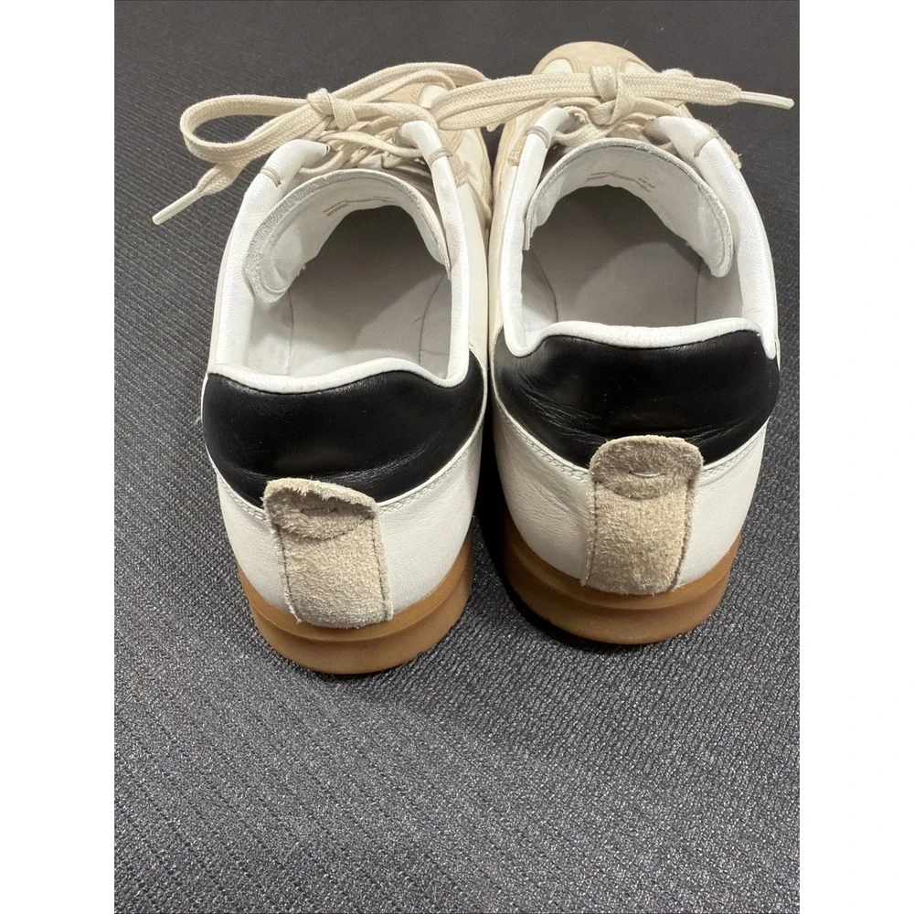 COLE HAAN Men Grandpro Turf Sneaker Size 13 M Ivory Tumbled‎ Stone Suede C29161